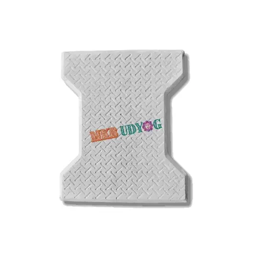 I-Shape Interlocking Paver Block (Grey) 60mm