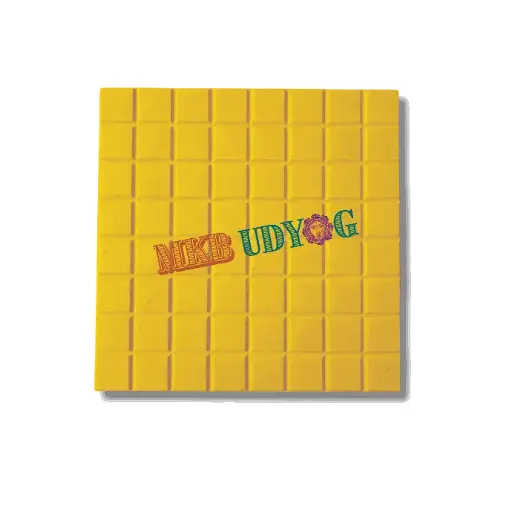 Chequered Tile Square Design (Yellow) 20mm